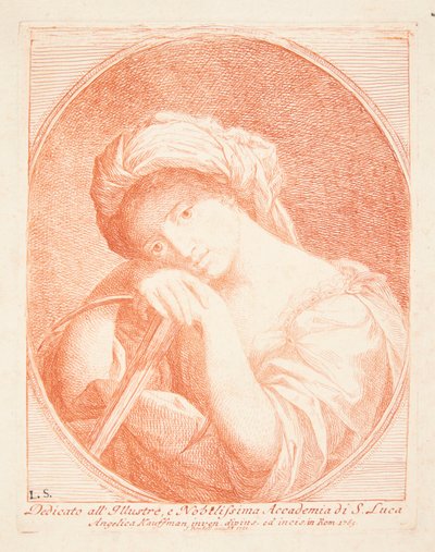 Die Hoffnung door Angelica Kauffmann