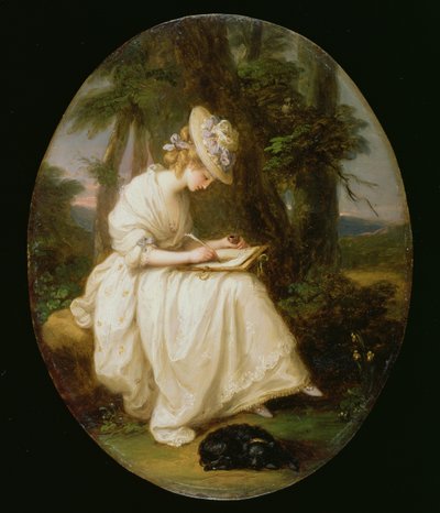 Louisa Hammond door Angelica Kauffmann