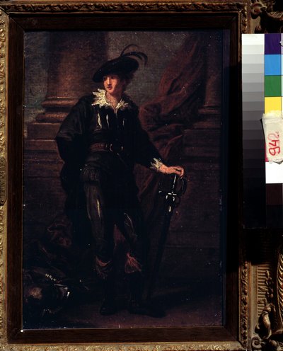 Portret van John Baker-Holroyd, graaf van Sheffield door Angelica Kauffmann