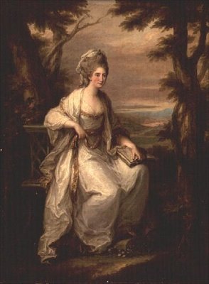 Portret van Anne Loudon, Lady Henderson van Fordall door Angelica Kauffmann