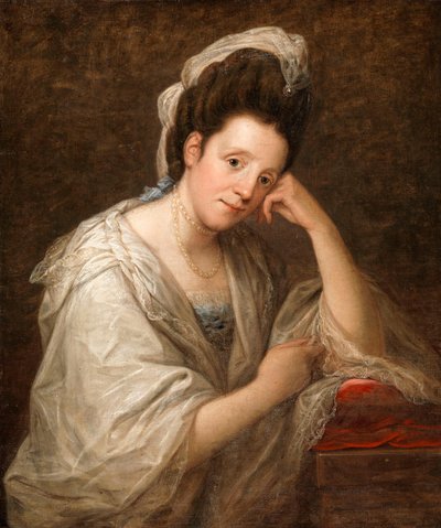 Portret van mevrouw Helen (Dorothea Daniel) (overl. 1806) door Angelica Kauffmann