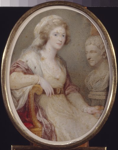 Portret van Prinses Catherine Baryatinskaya 1750-1811 door Angelica Kauffmann