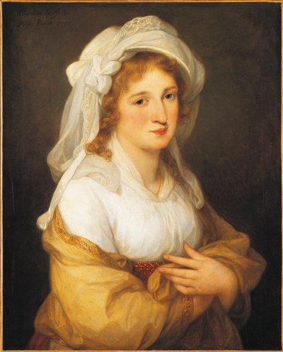 Portret van prinses Maria Josepha Hermenegild Esterhazy door Angelica Kauffmann
