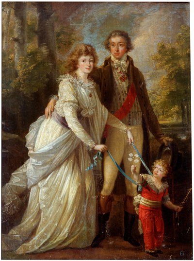 Familieportret door Angelica Kauffmann