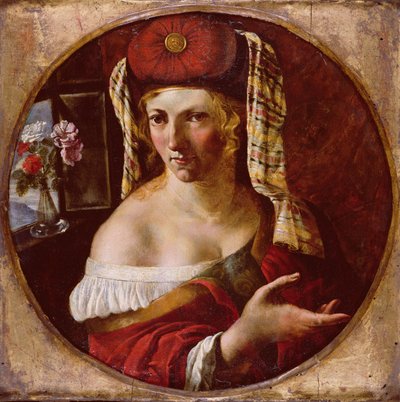 Een Sibylle door Angelo Caroselli