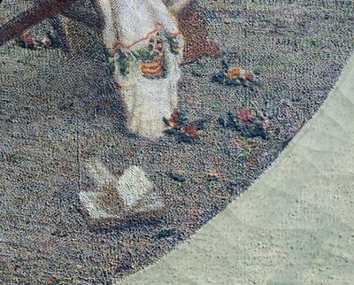 Vooruitgangen (detail) door Angelo Morbelli