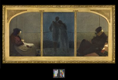 Tussen droom en werkelijkheid? door Angelo Morbelli