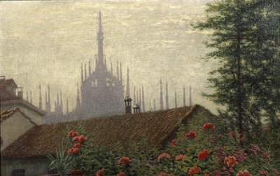 De Torens van de Dom, 1900-1901 door Angelo Morbelli