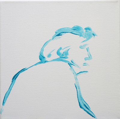 Portret van een Oudere Dame met Karakter door Angie Kenber