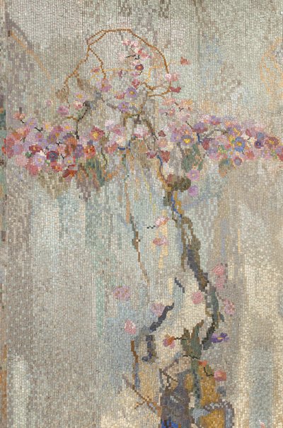 Bloemen, 1914 door Angiolo DAndrea
