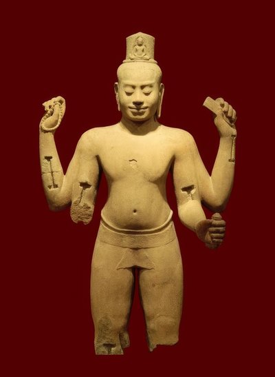 Bodhisattva Lokesvara door Angkor Thom