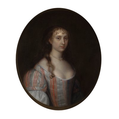 Portret van een Jonge Dame door Anglo Flemish School