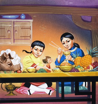 Aladdin en zijn wonderbaarlijke lamp door Angus McBride