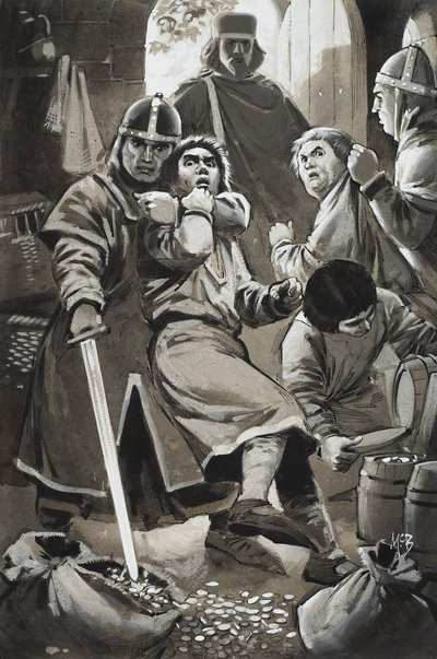 Vervalsers (gouache op papier) door Angus McBride