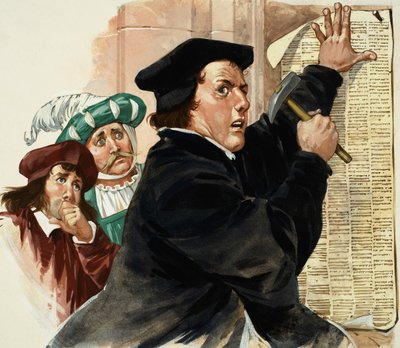 Maarten Luther door Angus McBride