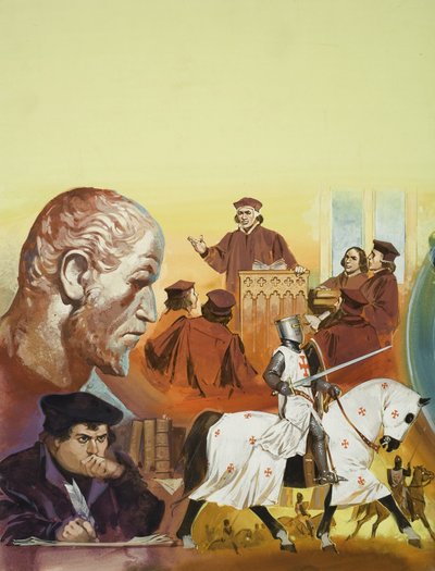 Maarten Luther door Angus McBride