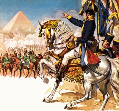 De slag om de piramide door Angus McBride