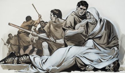 Tiberius Gracchus (gouache op papier) door Angus McBride