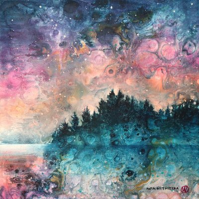 Cosmic Forest Lake door Ania Witwitzka
