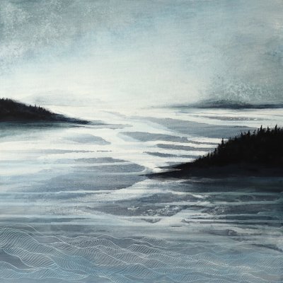 Misty Mountain Waters door Ania Witwitzka