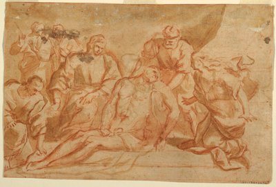 Graflegging van Christus door Aniello Falcone