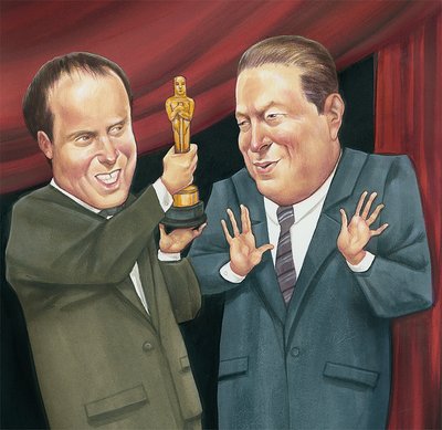 Al Gore ontvangt Oscar door Anita Kunz