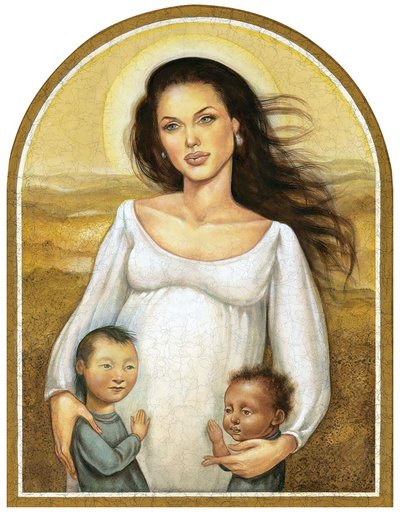 Angelina Jolie door Anita Kunz
