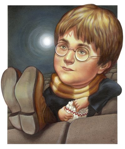 Harry Potter, 2001 door Anita Kunz
