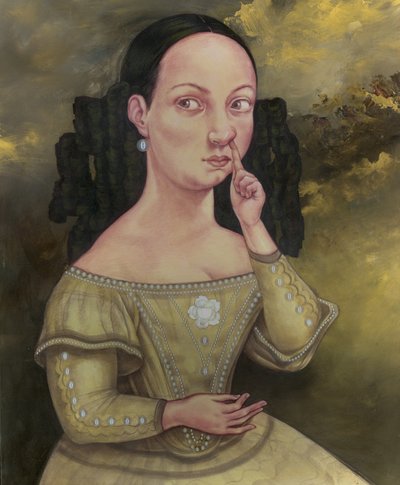 Dame met Neusproblemen, 2018 door Anita Kunz