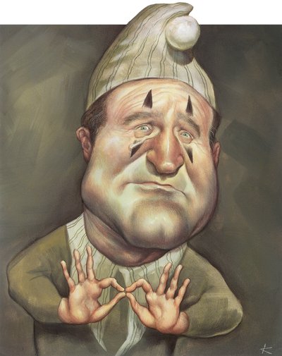 Robin Williams, 2000 door Anita Kunz