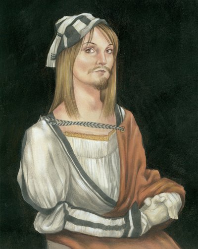 Zelfportret met Gezichtshaar, 2011 door Anita Kunz