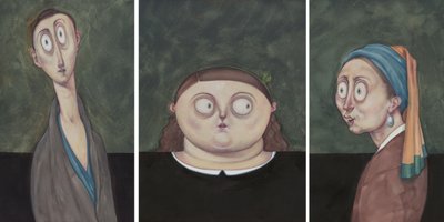 Vrouwen Chillen, 2017 door Anita Kunz