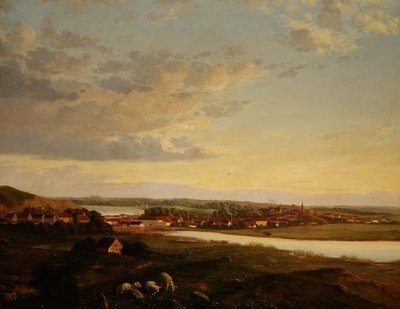 Silkeborg in Jutland door Anker Niels Lund
