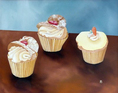 Drie taarten, 1998 door Anna Phillips