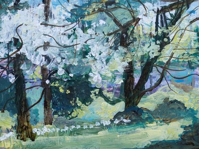 Bloesembomen, Paxton, 2021 door Ann Oram