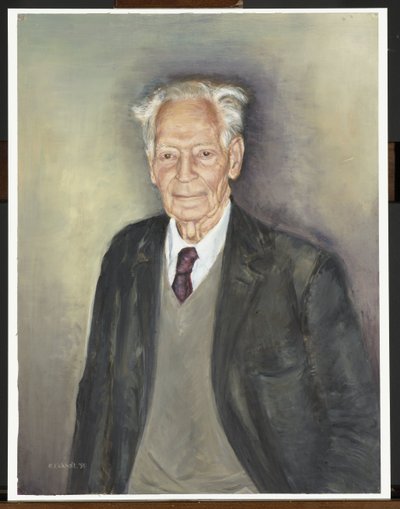 Portret van Prof. Dr. P. Formijne door Anna Eickholt