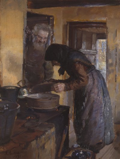 In de keuken door Anna Ancher