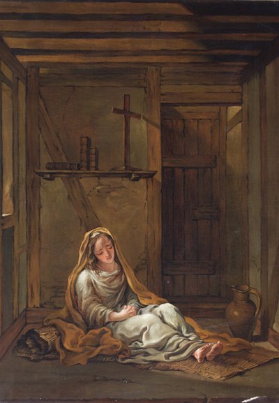 Een dame in een cel door Anna Maria Carpenter