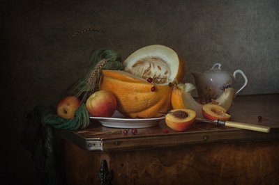 Rustiek herfststilleven door Anna Petina