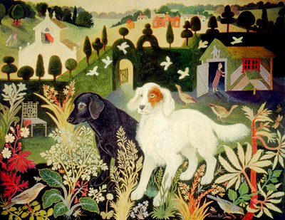 Een klein dorp door Anna Pugh