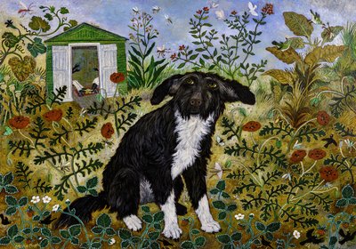Zoem, 2017 (acryl) door Anna Pugh