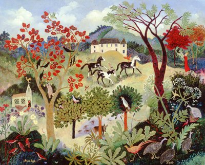 Gemakkelijk te zien, 2006 (acryl) door Anna Pugh