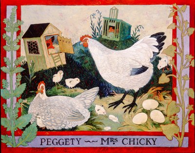 Peggety en mevrouw Chicky door Anna Pugh