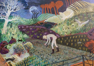 Perfect voor planten, 2019 (acryl) door Anna Pugh