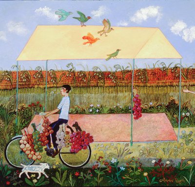 Speciale levering, 2010 (acryl) door Anna Pugh
