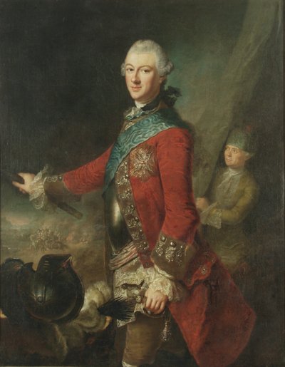 Portret van Michal Kazimierz Oginski 1731-1799, Groot Hetman van Litouwen, c. 1755 door Anna Rosina Lisiewska