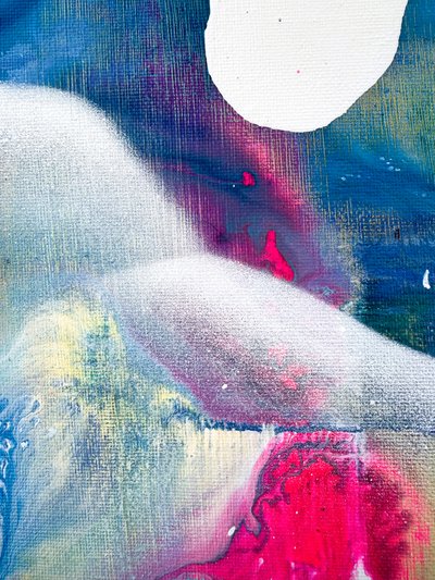 Dynamische, vloeiende abstracte kleuren door Anna Viklund