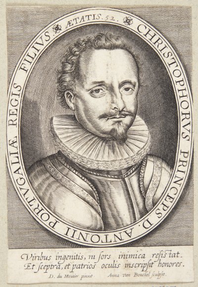 Prins Christoffel van Portugal door Anna van Boeckel