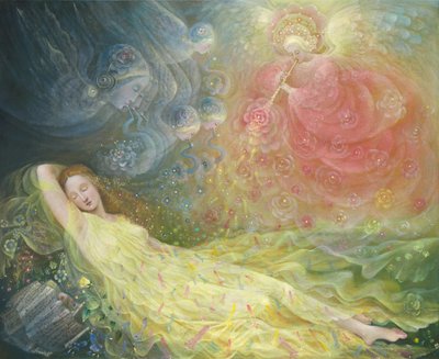 De droom van Venus, 2016 (olieverf op Belgisch linnen) door Annael Anelia Pavlova