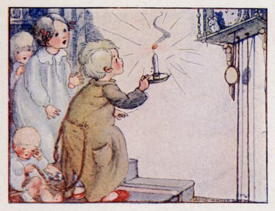 Kinderversje: Dickery, Dickery, Dock! door Anne (after) Anderson